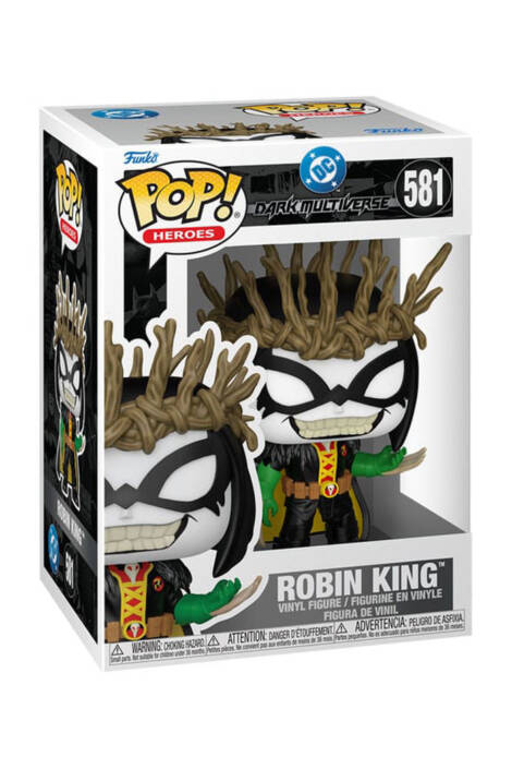 PREORDINE DC Dark Multiverse POP! Heroes 581 Vinyl Figure Robin King 9 cm