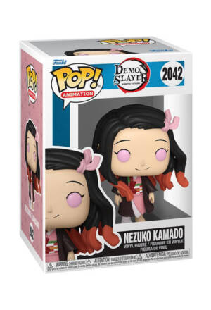 PREORDINE Demon Slayer: Kimetsu no Yaiba POP! Animation 2042 Vinyl Figure Nezuko Kamado 9 cm