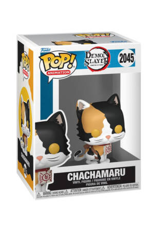 PREORDINE Demon Slayer: Kimetsu no Yaiba POP! Animation 2045 Vinyl Figure Chachamaru 9 cm