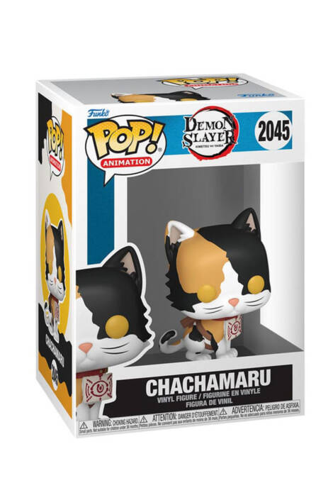 PREORDINE Demon Slayer: Kimetsu no Yaiba POP! Animation 2045 Vinyl Figure Chachamaru 9 cm