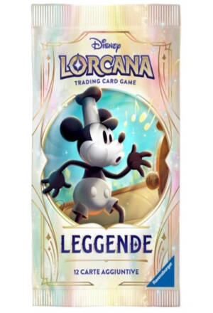 Disney Lorcana Trading Card Game: Leggende - Play Booster Pack [ITA]