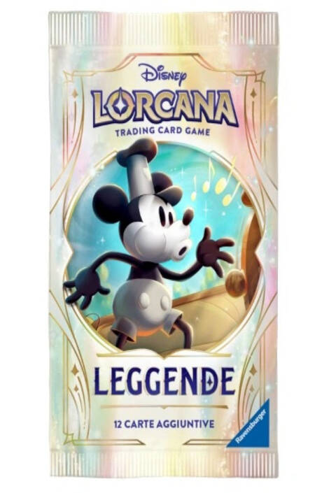 Disney Lorcana Trading Card Game: Leggende - Play Booster Pack [ITA]