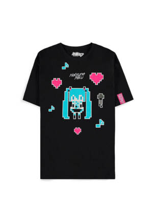 Hatsune Miku Pixel T-Shirt L
