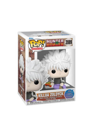 PREORDINE Hunter x Hunter POP! Animation 2089 Vinyl Figure Killua (Sit) 9 cm