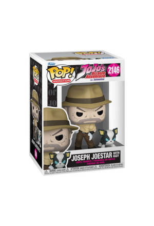 PREORDINE JoJo´s Bizarre Adventure POP!&Buddy Animation 2146 Vinyl Figures Joseph & Iggy 9 cm
