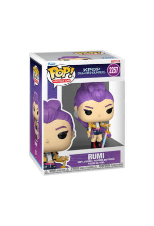 PREORDINE KPop Demon Hunters POP! Animation 2257 Vinyl Figure Rumi 9 cm