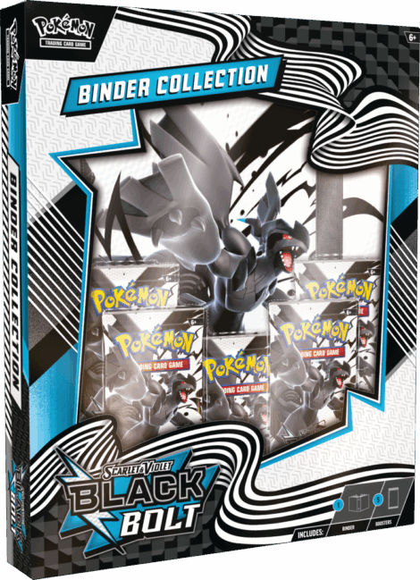 Pokemon Trading Card Game: Scarlet & Violet - Black Bolt - Binder Collection - Zekrom [ENG]