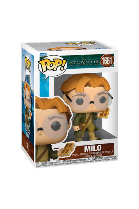 PREORDINE Atlantis: The lost empire POP! 1661 Vinyl Figure Milo 9 cm