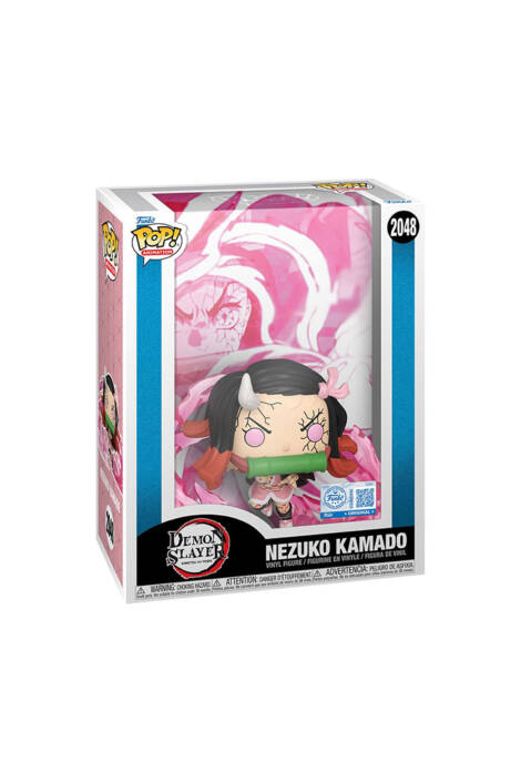 PREORDINE Demon Slayer: Kimetsu no Yaiba Cover POP! Animation 2048 Vinyl Figure Nezuko Kamado 9 cm - Special edition
