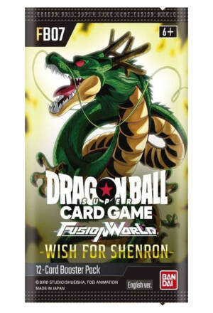 Dragon Ball Super Card Games Fusion World: FB07 Wish for Shenron - Play Booster pack [ENG]