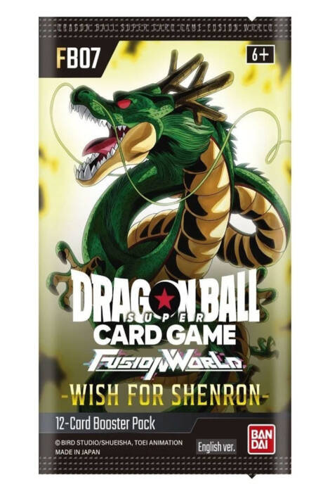 Dragon Ball Super Card Games Fusion World: FB07 Wish for Shenron - Play Booster pack [ENG]