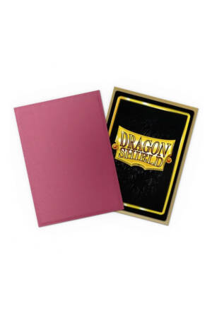 Dragon shield - Card sleeves Standard size 100 Matte dual sleeves - Pomegranate & Gold