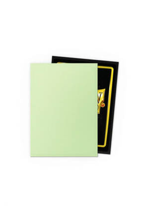 Dragon shield - Card sleeves Standard size 100 Matte dual sleeves - Gooseberry