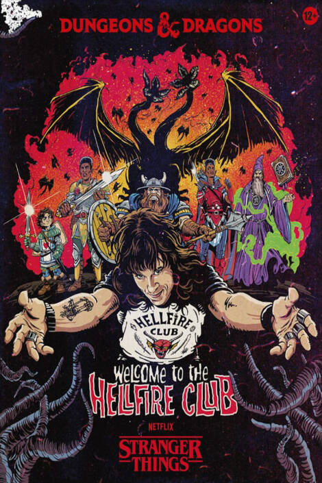 Dungeons & Dragons Board Game Stranger Things: Welcome to the Hellfire Club [ENG]