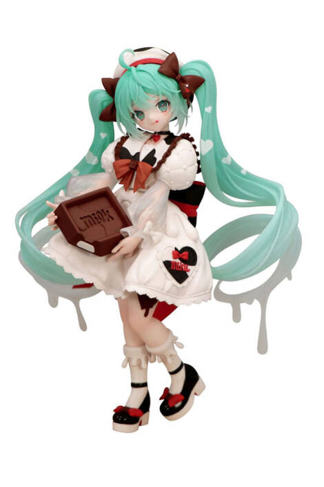 PREORDER- Hatsune Miku x Tirol Choco PVC Statue Hatsune Miku Milk Ver. Trio-Try-iT 18 cm Furyu