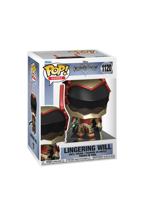 PREORDINE Kingdom hearts POP! Games 1120 Vinyl Figure Lingering will 9 cm