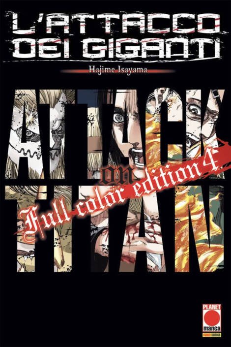 L'attacco dei giganti: Full color edition 4