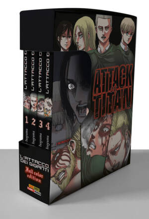L'attacco dei giganti: Full color edition - Cofanetto