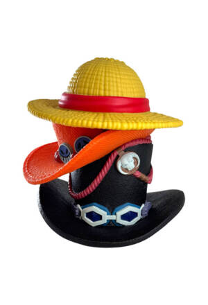 One Piece Coin Bank Stack of Hats