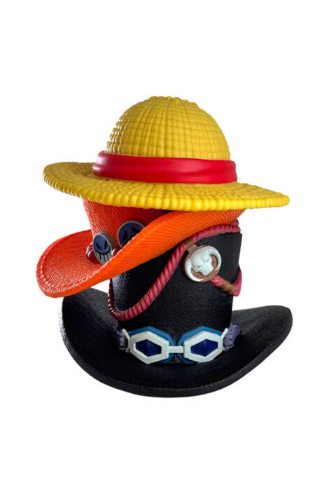 One Piece Coin Bank Stack of Hats