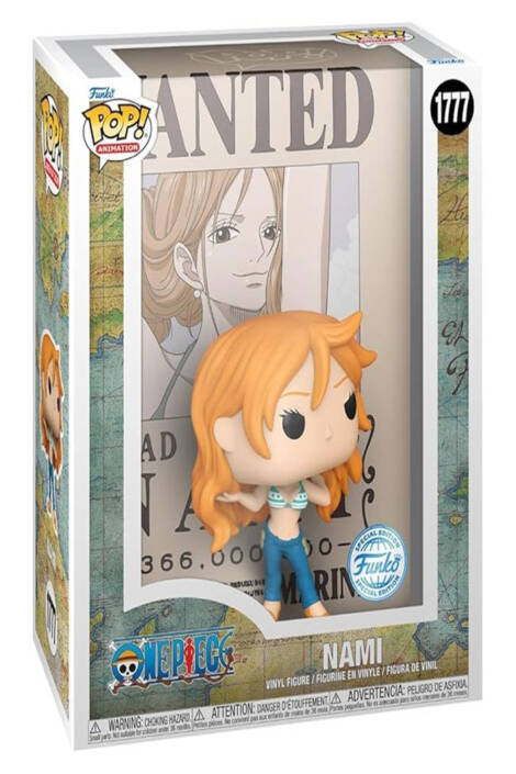 One Piece Covers POP! Animation 1777 Vinyl Figure Nami 9 cm - Special edition