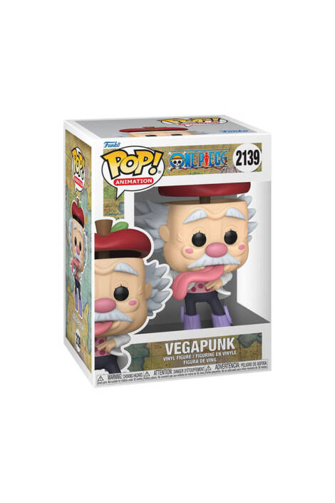 PREORDINE One Piece POP! Animation 2139 Vinyl Figure Vegapunk 9 cm