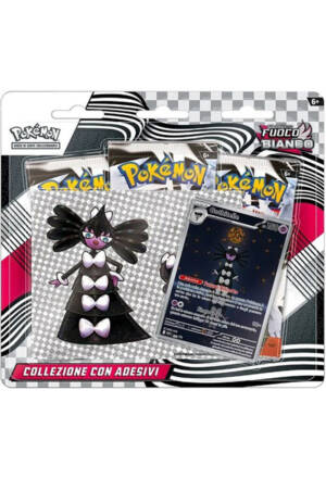 Pokemon Trading Card Game: Scarlatto e Violetto Fuoco Bianco - Collezione con adesivi Gothitelle [ITA]