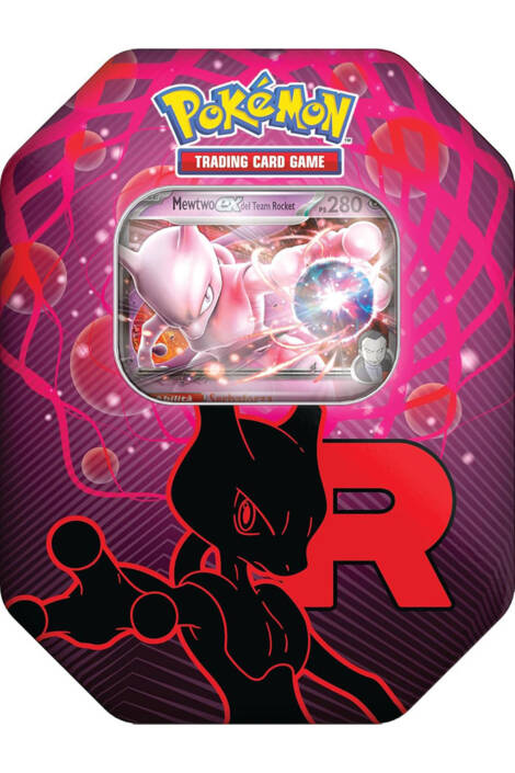 Pokemon Trading Card Game: Scarlatto e Violetto Rivali predestinati - Tin da collezione Mewtwo-EX [ITA]