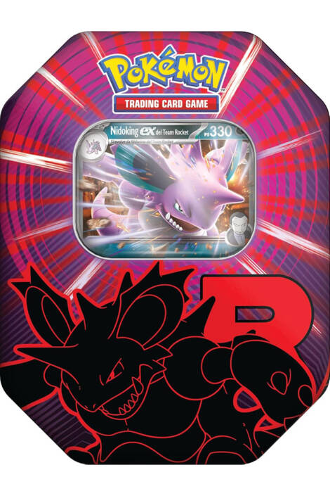 Pokemon Trading Card Game: Scarlatto e Violetto Rivali predestinati - Tin da collezione Nidoking-EX [ITA]
