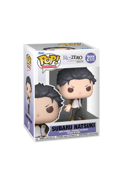 PREORDINE Re:Zero POP! Animation 2111 Vinyl Figure Subaru Natsuki 9 cm