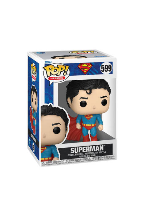PREORDINE Superman POP! Heroes 599 Vinyl Figure Superman 9 cm
