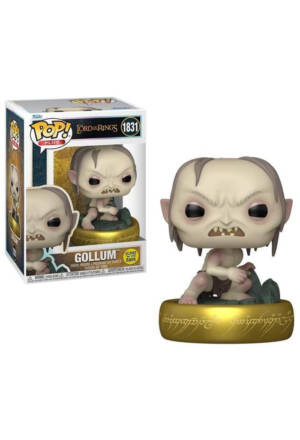 The lords of the rings POP! Plus 1831 Vinyl Figure Gollum 9 cm - Glows in the dark