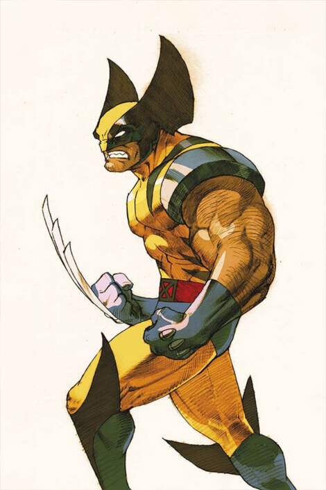 Wolverine #464 (9) - Marvel vs. Capcom Variant: Wolverine