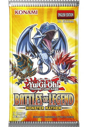 Yu-Gi-Oh! Trading card game: Battle of legends Monster Mayhem - Play Booster Pack [ENG]