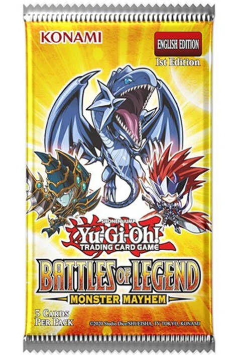 Yu-Gi-Oh! Trading card game: Battle of legends Monster Mayhem - Play Booster Pack [ENG]