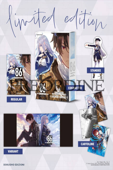 PREORDINE 86 Eighty-Six - Novel 3 - Limited edition