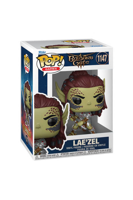 PREORDINE Baldur's Gate III POP! Games 1147 Vinyl Figure Lae'zel 9 cm