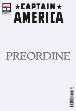 PREORDINE Capitan America #188 (1) - Blank Variant