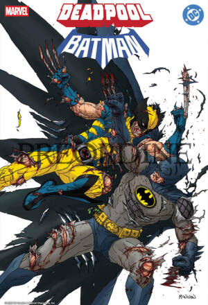 PREORDINE Deadpool / Batman - Incentive Foil Variant di McNiven