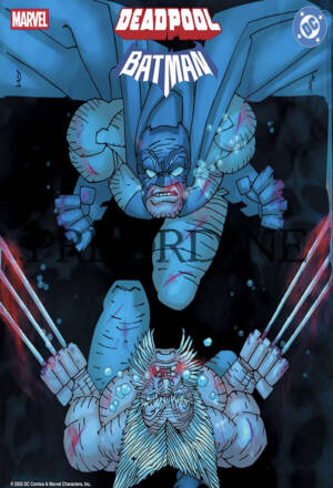 PREORDINE Deadpool / Batman - Incentive Foil Variant di Miller