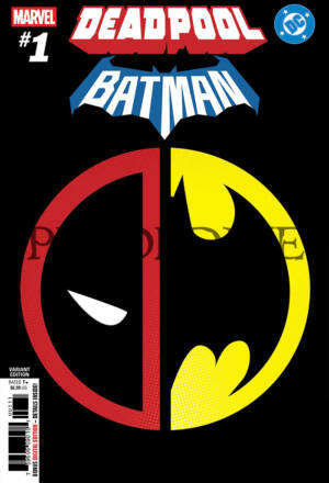 PREORDINE Deadpool / Batman - Variant Logo