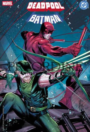 PREORDINE Deadpool / Batman - Variant di Marco Checchetto