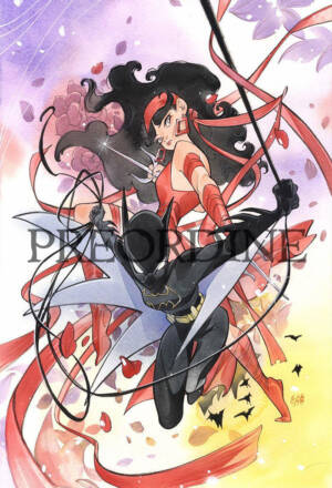 PREORDINE Deadpool / Batman - Variant di Peach Momoko