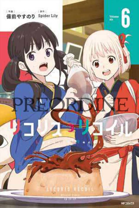 PREORDINE Lycoris recoil 6