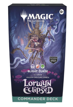 Magic the Gathering: Lorwyn Eclipsed - Commander Deck: Blight curse [ENG]