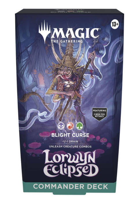 Magic the Gathering: Lorwyn Eclipsed - Commander Deck: Blight curse [ENG]