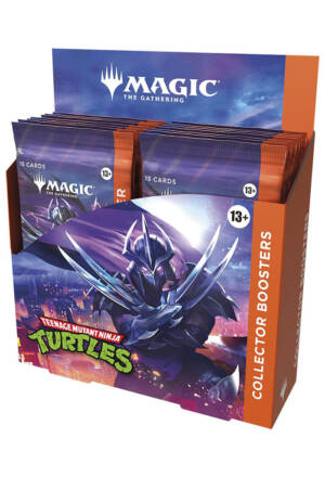Magic the Gathering: Universes Beyond Teenage Mutant Ninja Turtles - Collector Booster Display (12) [ENG]