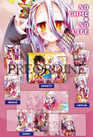 PREORDINE No game no life - Bundle limited edition
