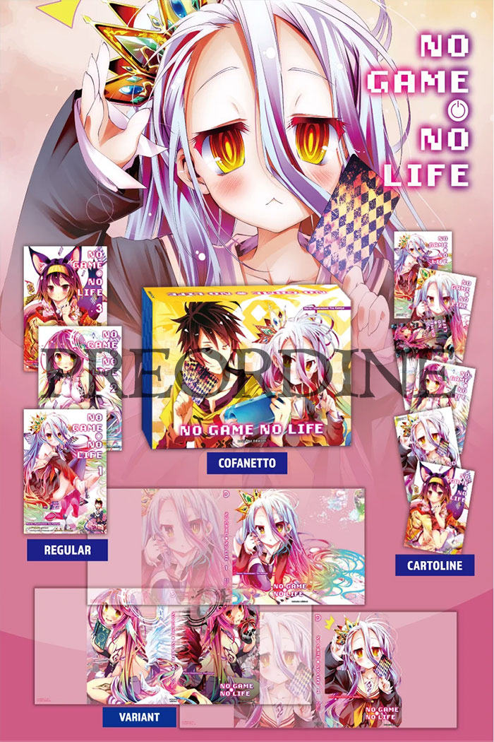 PREORDINE No game no life - Bundle limited edition