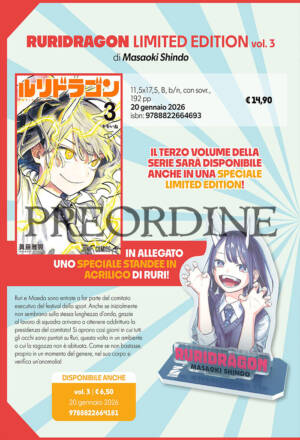 PREORDINE Ruridragon 3 - Limited edition